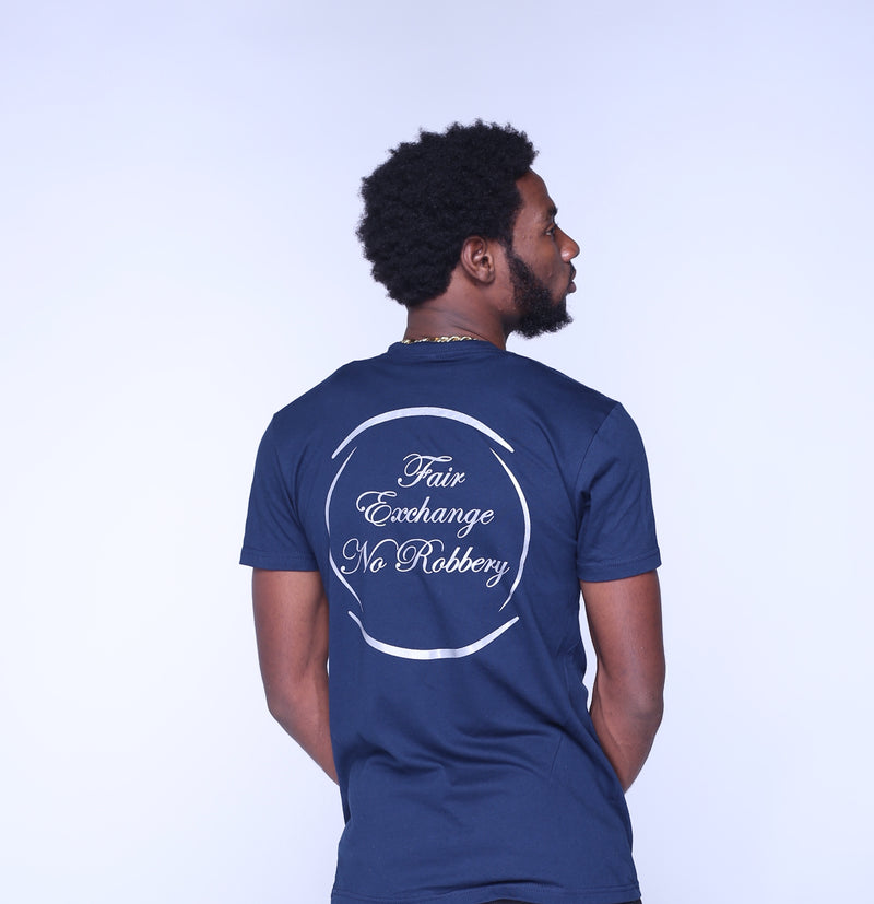 Navy Blue and Silver MacLife T-Shirt